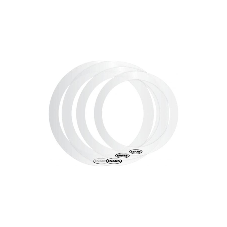 Abafador de Bateria Evans E-Ring Fusion ER-Fusion - Kit Abafador de Bateria Evans E-Ring Fusion ER-Fusion - Kit