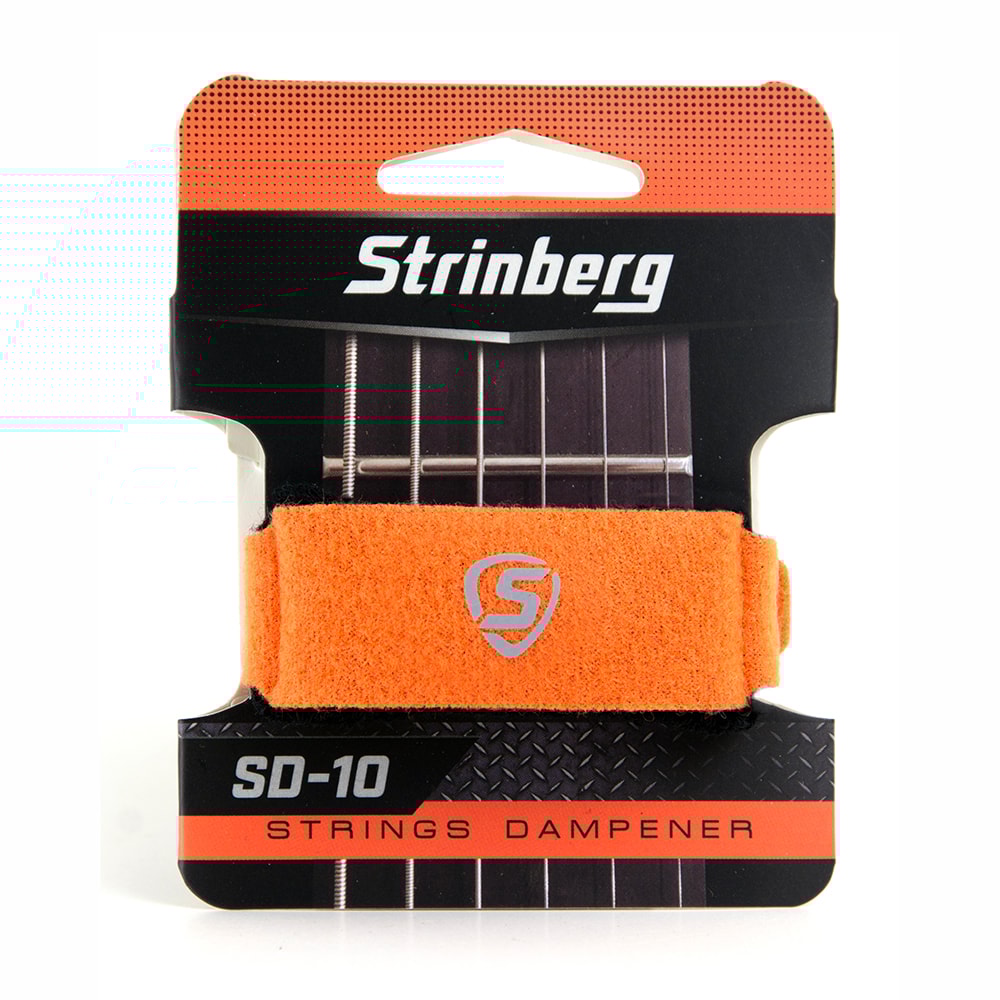 Abafador De Cordas Strinberg SD10 Dampener Laranja