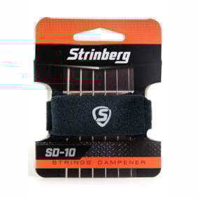 Abafador De Cordas Strinberg SD10 Dampener Preto Abafador De Cordas Strinberg SD10 Dampener Preto