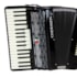 Acordeon Cadenza 48 Baixos CD48/34 BK Preta Com Bag e Correia