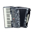 Acordeon Cadenza 48 Baixos CD48/34 Cinza Perola...