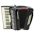 Acordeon Cadenza 60 Baixos CD60/34 BK Black C/ Bag e Correia