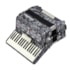 Acordeon Cadenza 60 Baixos CD60/34 GR Grey C/ Bag e Correia