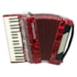 Acordeon Cadenza 60 Baixos CD60/34 RED Vermelho C/ Bag e Correia
