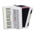 Acordeon Cadenza 60 Baixos CD60/34 WH White C/ Bag e Correia