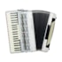 Acordeon Cadenza 80 Baixos CD80/37 Branco Perola C/Bag Acordeon Cadenza 80 Baixos CD80/37 Branco Perola C/Bag