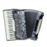 Acordeon Cadenza 80 Baixos CD80/37 Cinza Perola C/Bag