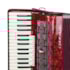 Acordeon Cadenza 80 Baixos CD80/37 Vermelha C/Bag Acordeon Cadenza 80 Baixos CD80/37 Vermelha C/Bag