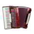 Acordeon Cadenza 80 Baixos CD80/37 Vermelha C/Bag Acordeon Cadenza 80 Baixos CD80/37 Vermelha C/Bag