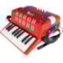 Acordeon Infantil de Botão Spring Kids SPK17 Vermelho Acordeon Infantil de Botão Spring Kids SPK17 Vermelho
