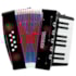 Acordeon Infantil Turbinho 104-BK Preto de 8 Baixos Acordeon Infantil Turbinho 104-BK Preto de 8 Baixos