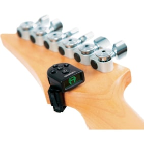 Afinador DAddario Head Stock NS Micro PWCT12 Preto Cromático 