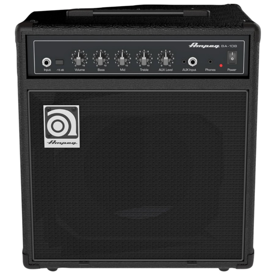 Amplificador de Contrabaixo Ampeg BA108V2 de 15 Watts RMS