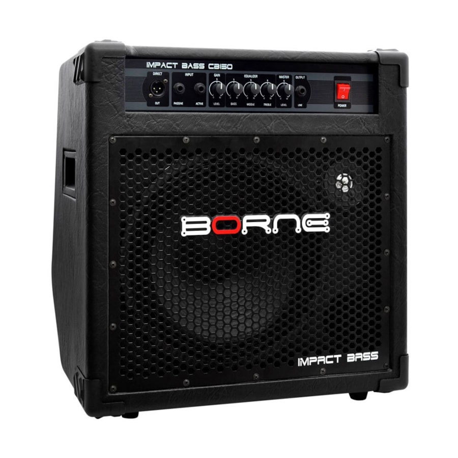 Amplificador de Contrabaixo Borne Impact Bass CB150 de 150 WRMS Amplificador de Contrabaixo Borne Impact Bass CB150 de 150 WRMS