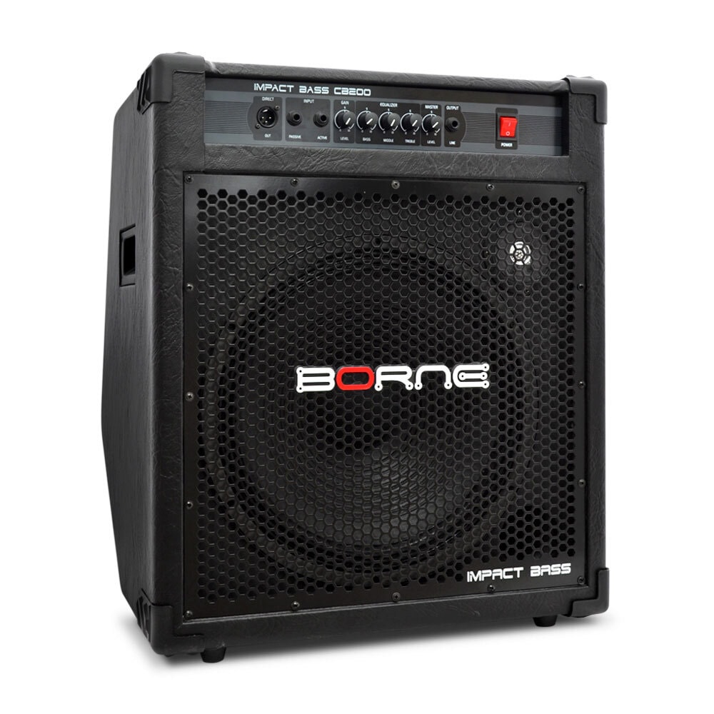 Amplificador de Contrabaixo Borne Impact Bass CB200 de 200 WRMS