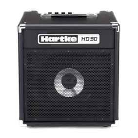 Amplificador de Contrabaixo Hartke HD50 Falante HyDrive 10" 50 Watts