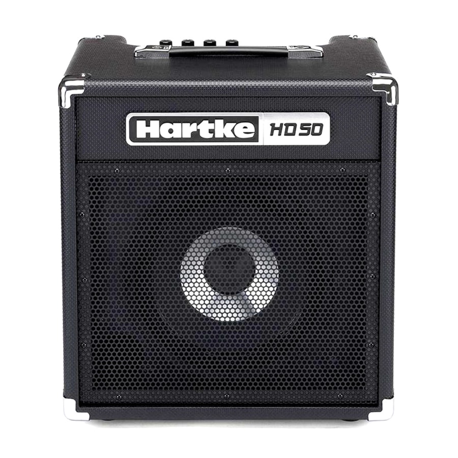 Amplificador de Contrabaixo Hartke HD50 Falante HyDrive 10" 50 Watts