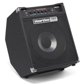 Amplificador de Contrabaixo Hartke KB15 Kickback Series de 15" C/ 500 WRMS Amplificador de Contrabaixo Hartke KB15 Kickback Series de 15" C/ 500 WRMS