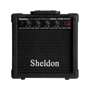 Amplificador De Contrabaixo Sheldon BSS150 15W RMS Preto