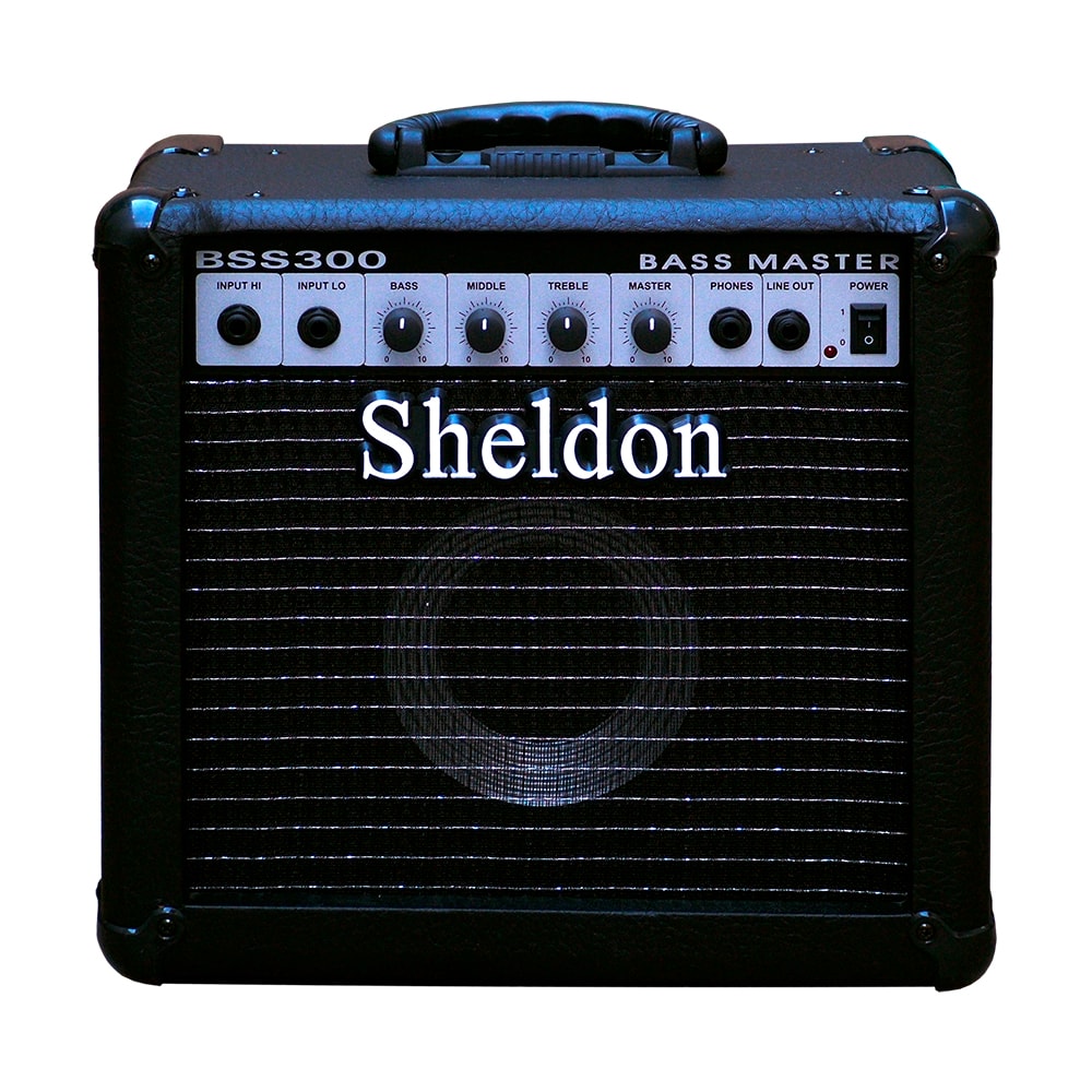 Amplificador De Contrabaixo Sheldon BSS300 30 W RMS Preto