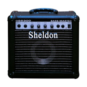 Amplificador De Contrabaixo Sheldon BSS300 30 W RMS Preto