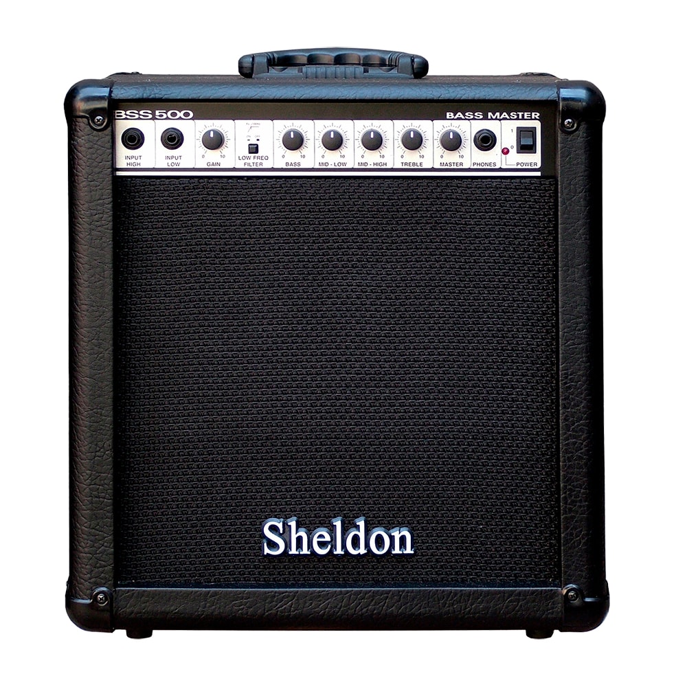 Amplificador De Contrabaixo Sheldon BSS500 50 W RMS Preto