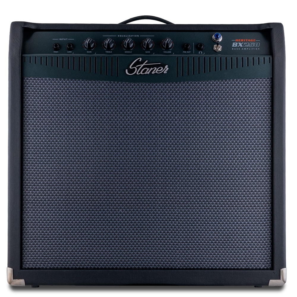 Amplificador de Contrabaixo Staner BX250 Transistorizado Preto