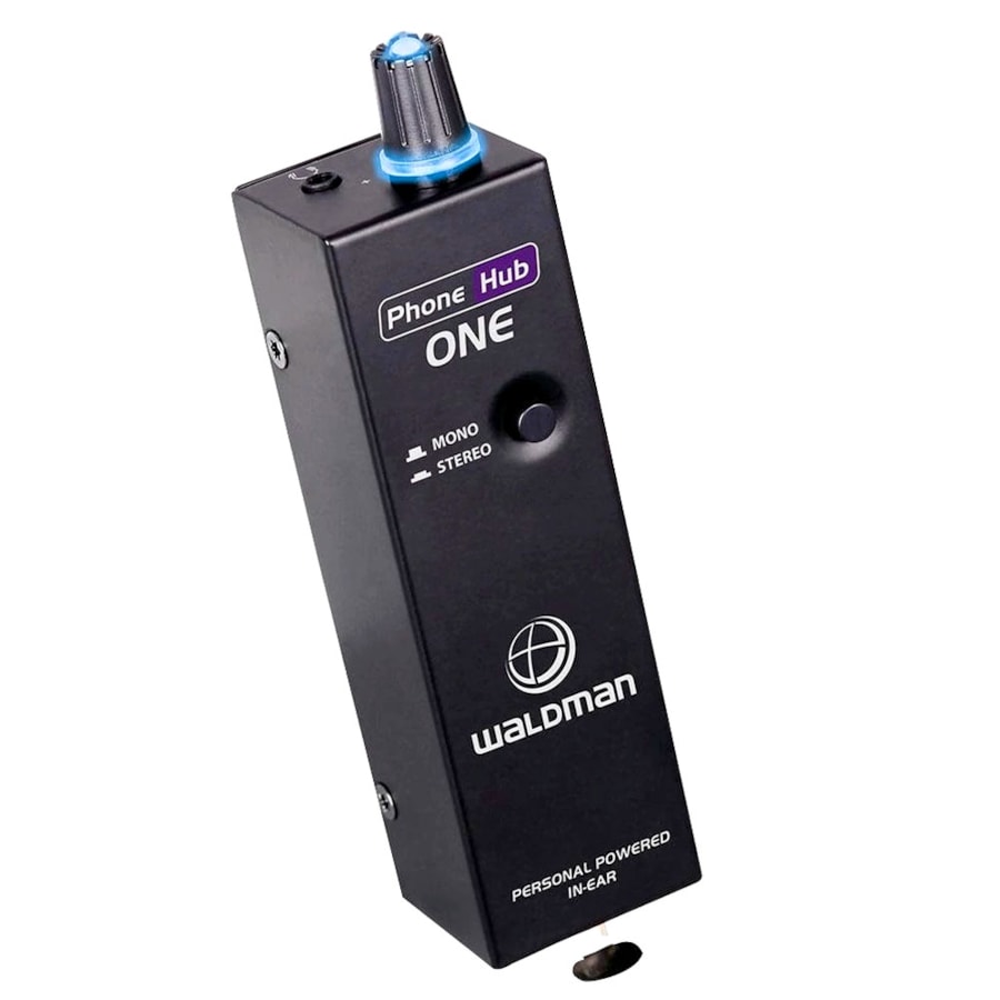 Amplificador de Fone De Ouvido Waldman PH1 Phonehub One com Estojo Amplificador de Fone De Ouvido Waldman PH1 Phonehub One com Estojo