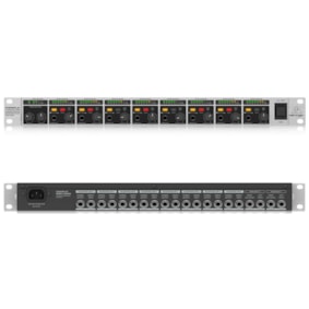 Amplificador de Fones de Ouvido Behringer Powerplay Pro-8 HA8000 Powerplay Series p/ 8 Fones Amplificador de Fones de Ouvido Behringer Powerplay Pro-8 HA8000 Powerplay Series p/ 8 Fones