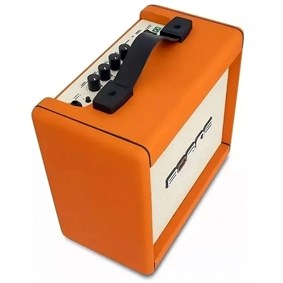 Amplificador de Guitarra Borne F60 Laranja de 15 WRMS