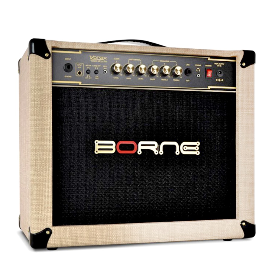 Amplificador de Guitarra Borne Vorax 1050 Studio Palha 50W