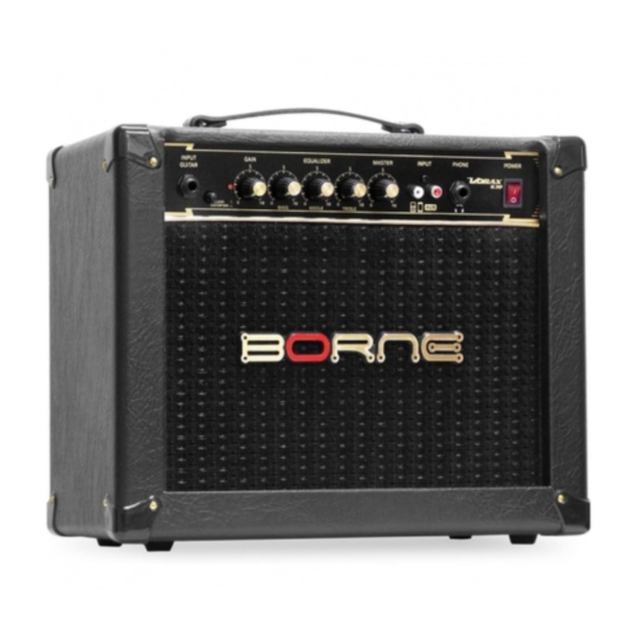 Amplificador de Guitarra Borne Vorax 630 de 25 WRMS Amplificador de Guitarra Borne Vorax 630 de 25 WRMS