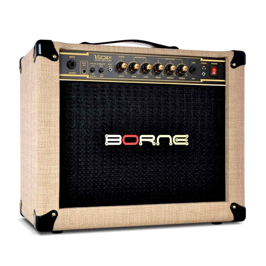 Amplificador de Guitarra Borne Vorax Studio 840 40W Palha