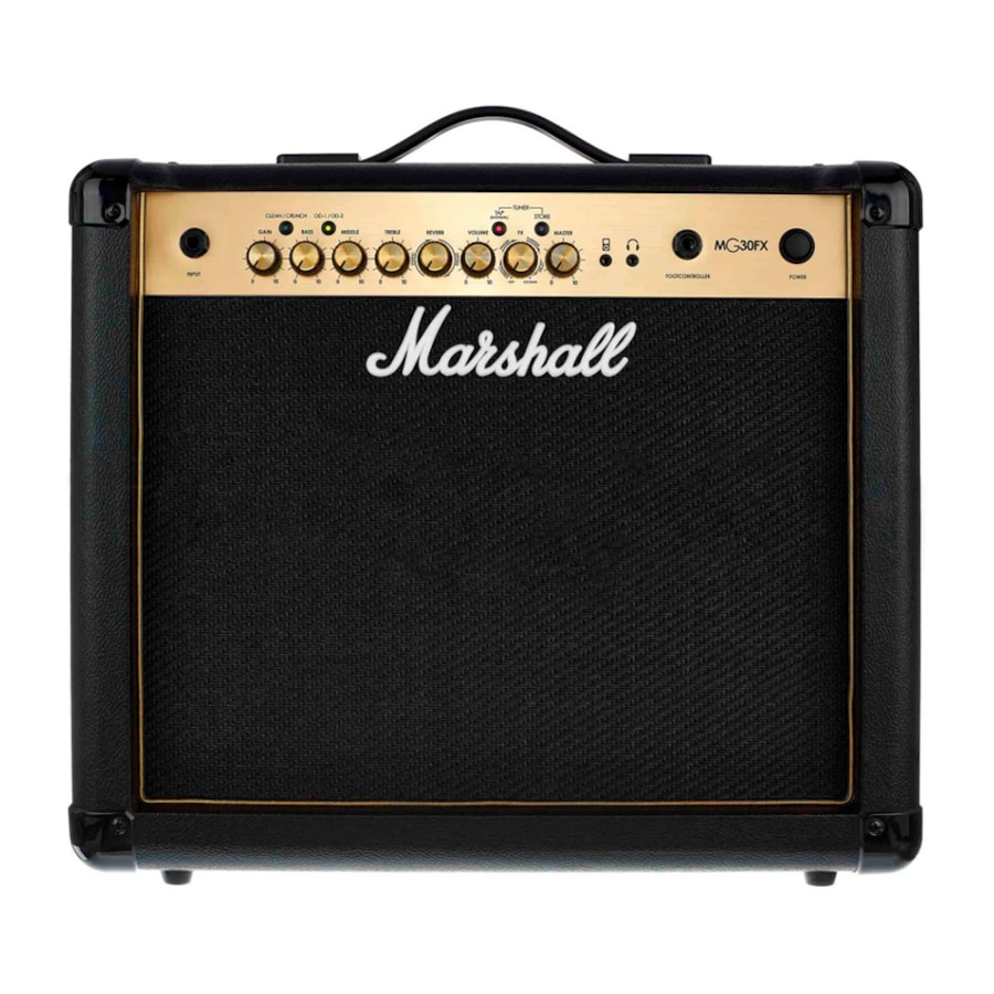 Amplificador de Guitarra Marshall MG30FX Transistorizado 30 Watts 1x10 110V