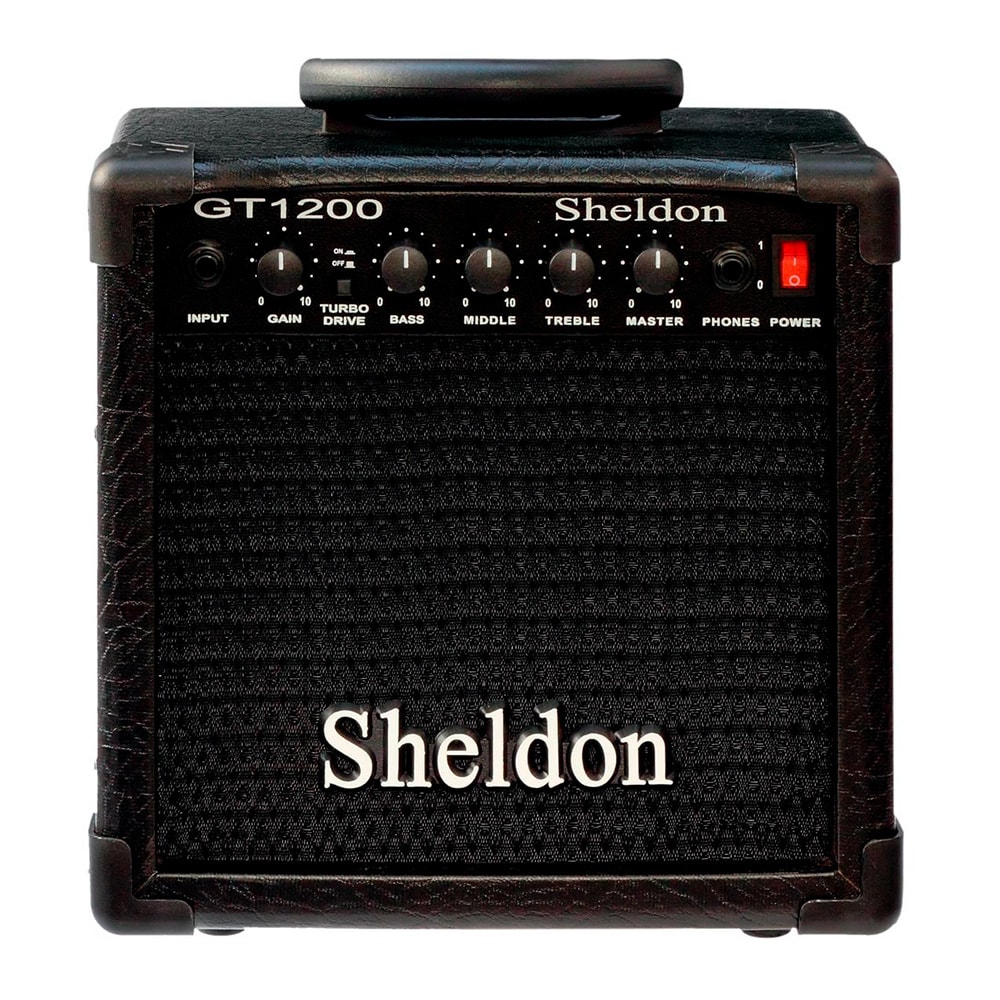 Amplificador De Guitarra Sheldon GT1200 15 Watts Preto
