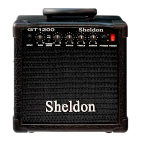 Amplificador De Guitarra Sheldon GT1200 15 Watts Preto