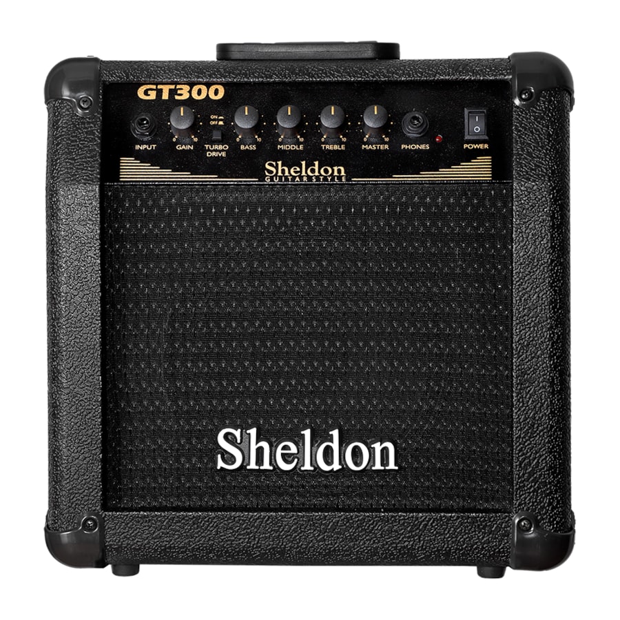 Amplificador De Guitarra Sheldon GT300 30W RMS Preto