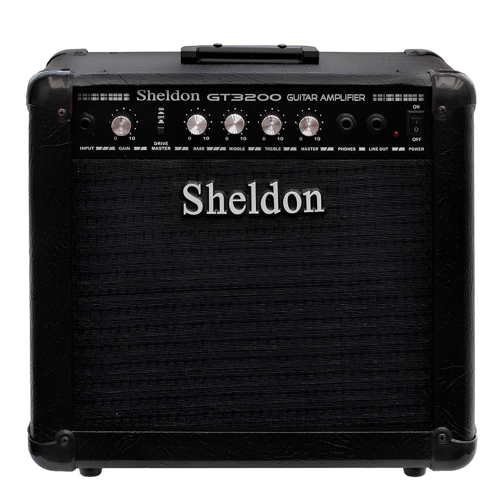 Amplificador De Guitarra Sheldon GT3200 40W RMS Preto