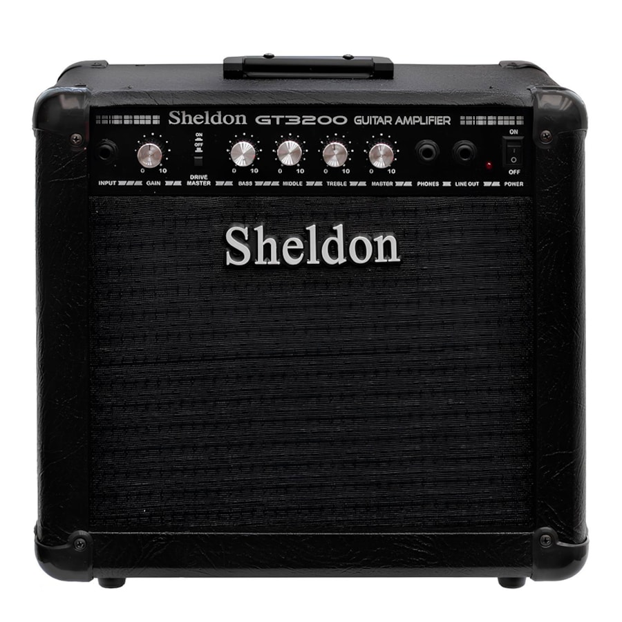 Amplificador De Guitarra Sheldon GT3200 40W RMS Preto