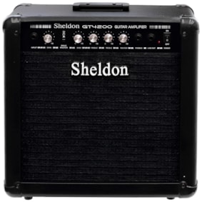 Amplificador De Guitarra Sheldon GT4200 50W RMS Preto