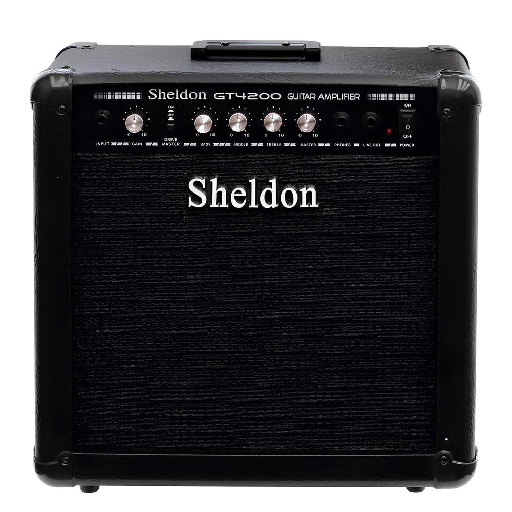 Amplificador De Guitarra Sheldon GT4200 50W RMS Preto