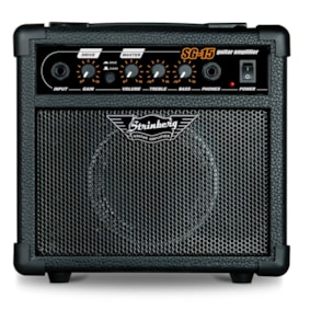 Amplificador De Guitarra Strinberg SG15 BK 15 Watts Preto