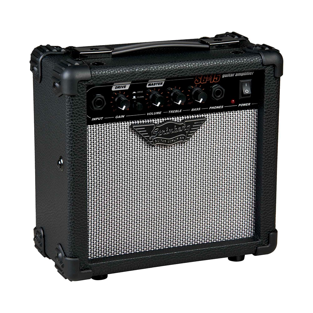 Amplificador De Guitarra Strinberg SG15 GR 15 Watts Cinza