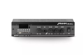 Amplificador de Potência Frahm Slim 1800APPG5 com USB e Bluetooth 60WRMS para até 12 caixas
