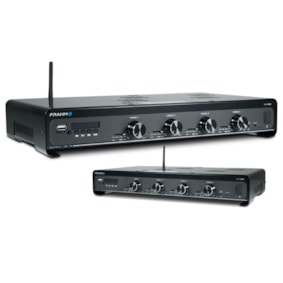 Amplificador de Potência Frahm Slim 4500G5 4x120W (4 Ohms) com USB e Bluetooth