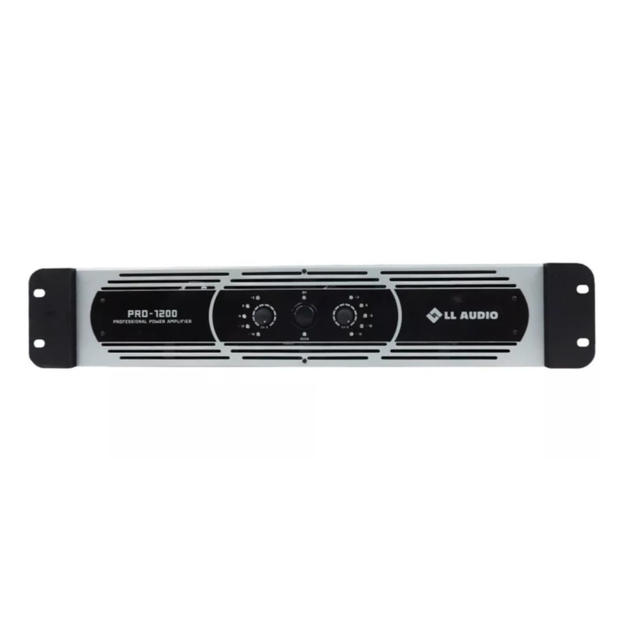 Amplificador de Potência LL Audio PRO1200 de 300WRMS Amplificador de Potência LL Audio PRO1200 de 300WRMS