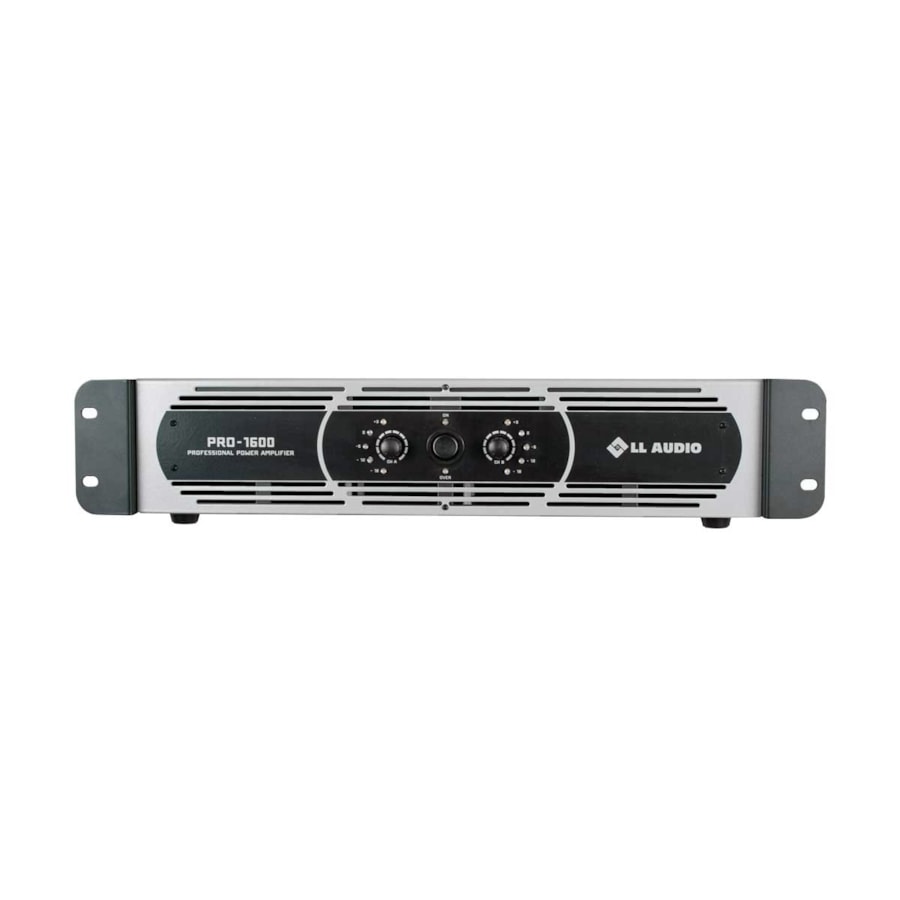 Amplificador de Potência LL Audio PRO1600 de 400WRMS