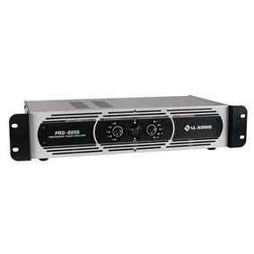 Amplificador De Potência LL Audio PRO2200 500WRMS