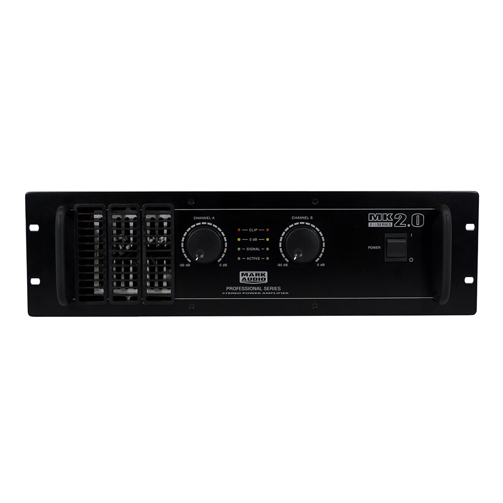 Amplificador de Potência Mark Audio MK 2.0 de 2000 Watts RMS