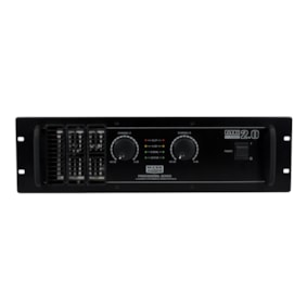 Amplificador de Potência Mark Audio MK 2.0 de 2000 Watts RMS Amplificador de Potência Mark Audio MK 2.0 de 2000 Watts RMS